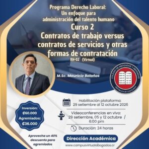 RH-02 Contratos de trabajo versus contratos de servicios y otras formas de contratación